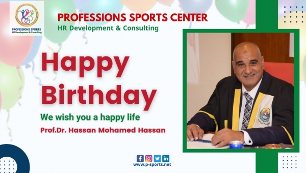 Happy Birthday prof Hassan Mohamed Hassan